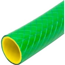 Megafleks Bahçe Sulama Hortumu Örgülü New Garden 1/2 Parmak Metre Seçiniz Hızlı Teslimat Dışı Yeşil Içi Sarı