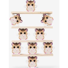 Trend Vitrin Flying Tiger Hamster Denge Oyunu Çocuk Zeka Gelişim Eğitim Oyunu