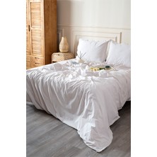 Koza Home Boho Sade Natural Krem % 100 Pamuk Nevresim Takımı Tek Kişilik 100 x 200 7037A
