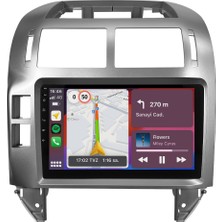 Valeo Volkswagen Polo Android Multimedya Sistemi (2006-2009) | 8gb Ram, 64GB Hafıza, Bluetooth, Carplay & Android Auto Kamera Hediye!