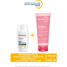 Tüm Ciltler Için Photoderm Xdefense Antioksidan Etkili Güneş Koruyucu & Micellar Yüz Temizleme Jeli
