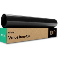 Cricut 2012092 Ekonomik Iron On 30.5cm x 3m Siyah
