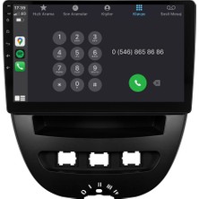 Valeo Citroen C1 Android Multimedya Sistemi (2005-2014) | 8gb Ram, 64GB Hafıza, Bluetooth, Carplay & Android Auto Kamera Hediye!