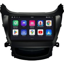 Valeo Hyundai Elantra Android Multimedya Sistemi (2012-2014) | 4gb Ram, 64GB Hafıza, Bluetooth, Carplay & Android Auto Kamera Hediye!