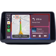 Valeo Peugeot Bipper Android Multimedya Sistemi (2009-2019) | 4gb Ram, 64GB Hafıza, Bluetooth, Carplay & Android Auto Kamera Hediye!
