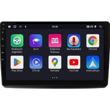 Valeo Renault Trafic Android Multimedya Sistemi (2001-2010) | 8gb Ram, 64GB Hafıza, Bluetooth, Carplay & Android Auto Kamera Hediye!