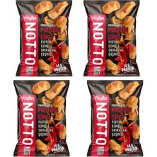 Yayla Notto Fıstık Ezmeli ve Sriracha Çeşnili Protein Cipsi 50 G X4