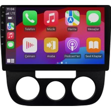 Valeo Volkswagen Jetta Android Multimedya Sistemi (2006-2010) | 4gb Ram, 64GB Hafıza, Bluetooth, Carplay & Android Auto Kamera Hediye!