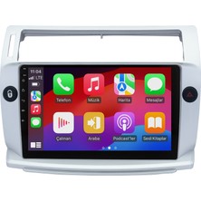 Valeo Citroen C4 Android Multimedya Sistemi (2005-2011) | 4gb Ram, 64GB Hafıza, Bluetooth, Carplay & Android Auto Kamera Hediye!