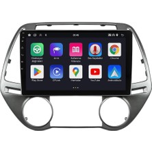 Valeo Hyundai I20 Android Multimedya Sistemi (2008-2012) | 4gb Ram, 64GB Hafıza, Bluetooth, Carplay & Android Auto Kamera Hediye!