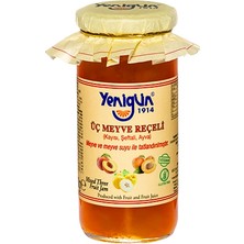 Yenigün Şekeri Meyveden 3 Meyve Reçeli (Sarı Mix) 290GR