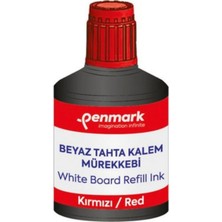 Penmark Beyaz Tahta Kalemi Mürekkebi 100 ml Kırmızı