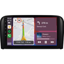 Valeo Volvo S80 Android Multimedya Sistemi (2006-2010) | 4gb Ram, 64GB Hafıza, Bluetooth, Carplay & Android Auto Kamera Hediye!