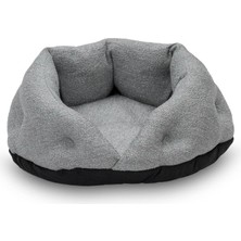 Pet Comfort Paris Gri Kedi ve Köpek Yatağı 50CM