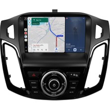 Valeo Ford Focus Android Multimedya Sistemi (2012-2019) | 4gb Ram, 64GB Hafıza, Bluetooth, Carplay & Android Auto Kamera Hediye!