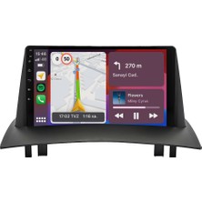 Valeo Renault Megane 2 Android Multimedya Sistemi (2004-2010) | 8gb Ram, 64GB Hafıza, Bluetooth, Carplay & Android Auto Kamera Hediye!