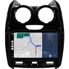 Valeo Dacia Duster Android Multimedya Sistemi (2015-2017) | 4gb Ram, 64GB Hafıza, Bluetooth, Carplay & Android Auto Kamera Hediye!