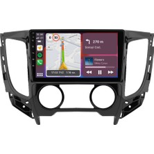 Valeo Mitsubishi L200 Android Multimedya Sistemi (2015-2019) | 8gb Ram, 64GB Hafıza, Bluetooth, Carplay & Android Auto Kamera Hediye!