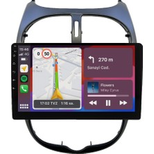 Valeo Peugeot 206 Android Multimedya Sistemi (2006-2011) | 8gb Ram, 64GB Hafıza, Bluetooth, Carplay & Android Auto Kamera Hediye!
