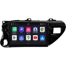 Valeo Toyota Hilux Android Multimedya Sistemi (2017-2024) | 8gb Ram, 64GB Hafıza, Bluetooth, Carplay & Android Auto Kamera Hediye!