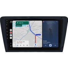 Valeo Skoda Rapid Android Multimedya Sistemi (2014-2018) | 4gb Ram, 64GB Hafıza, Bluetooth, Carplay & Android Auto Kamera Hediye!