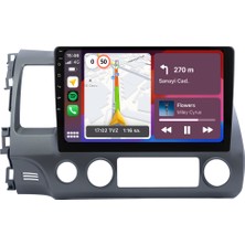 Valeo Honda Civic Fd6 Android Multimedya Sistemi (2007-2012) | 8gb Ram, 64GB Hafıza, Bluetooth, Carplay & Android Auto Kamera Hediye!
