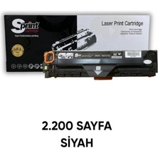 Sprint S-Print Gold Serisi CB540A/CE320A/CF210A/CRG-716/CRG-731 Siyah Toner (2.2k*)