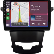 Valeo Ssangyong Korando Android Multimedya Sistemi (2014-2018) | 4gb Ram, 64GB Hafıza, Bluetooth, Carplay & Android Auto Kamera Hediye!