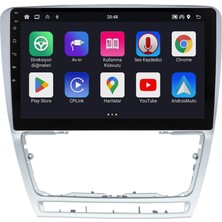 Valeo Skoda Octavia Android Multimedya Sistemi (2008-2012) | 8gb Ram, 64GB Hafıza, Bluetooth, Carplay & Android Auto Kamera Hediye!