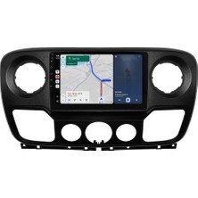 Valeo Renault Master 3 Android Multimedya Sistemi (2010-2018) | 4gb Ram, 64GB Hafıza, Bluetooth, Carplay & Android Auto Kamera Hediye!