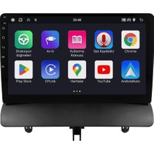 Valeo Ford Courier Titanium Android Multimedya Sistemi (2013-2024) | 4gb Ram, 64GB Hafıza, Bluetooth, Carplay & Android Auto Kamera Hediye!