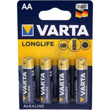 Varta Alkalin Longlife Power Aa Kalem Pil – 4’lü