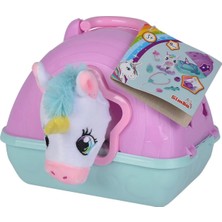 Sinerjim Vet Case with Plush Unicorn