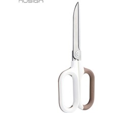 Nusign Nusıgn  Makas 180 mm – Paslanmaz Çelik – Beyaz Güç Tasarruflu Makas