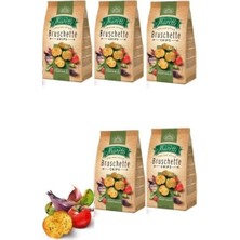 Maretti Medıterranean Vegetables Bruschette 70 Gr 5'li Atıştırmalıklar İçin Lezzetli ve Sağlıklı Seçenek