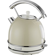 Berghoff Gem Retro Kettle Yuvarlak 1,7 L Vanilya Krem