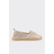 Elle Bej Deri Kadın Espadril