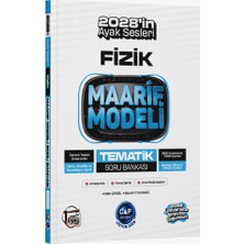 Çap Yayınları Üniversiteye Hazırlık Fizik Ders Platosu Maarif Modeli Tematik Soru Bankası