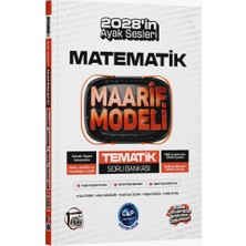 Çap Yayınları Üniversiteye Hazırlık Matematik Ders Platosu Maarif Modeli Tematik Soru Bankası