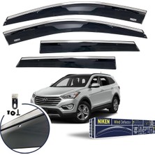 Hyundai Santafe Cam Rüzgarlığı Kromlu Niken 2013+