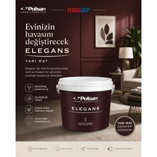 Polisan Elegans Yarı Mat 2.5 L Iç Cephe Boyası (Bütün Renk Seçenekleri Mevcuttur.) Açıklamayı Detaylıca Okuyunuz.
