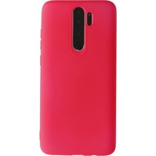 Zenvia Mey Ithalat®   Redmi Note 8 Pro Kılıf First Silikon - Pembe