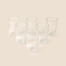 Paşabahçe Bouquet 6'lı Meşrubat ve Su Bardağı - Şeffaf - 340 ml