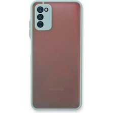 Zenvia Mey Ithalat®  Samsung Galaxy A03S Kılıf Montreal Silikon Kapak - Turkuaz