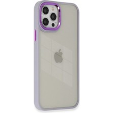 Zenvia Mey Ithalat®  iPhone 12 Pro Max Kılıf Dora Kapak - Lila
