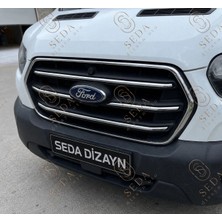 Seda Dizayn Oto Ford Transit Van 2019 > Ön Panjur Çerçevesi - Geniş Model- 4 Prç.p. Çelik