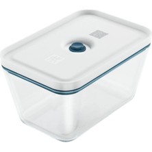 Zwilling Fresh & Save Vakumlu Cam Saklama Kabı L Boyut 2 L Akdeniz Mavisi