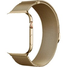 Die Grup Buğz Paslanmaz Çelik Watch 10 Uyumlu Kaliteli Kordon Altın Renk 42-44-45-49MM