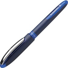Schneider One Business Roller İmza Kalemi 0.6 Mm Mavi Renk 1 Adet Ergonomik Yazım Kolaylığı