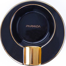 Parmida Siyah-Gold Porselen Tekli Puro Küllüğü - TR8277